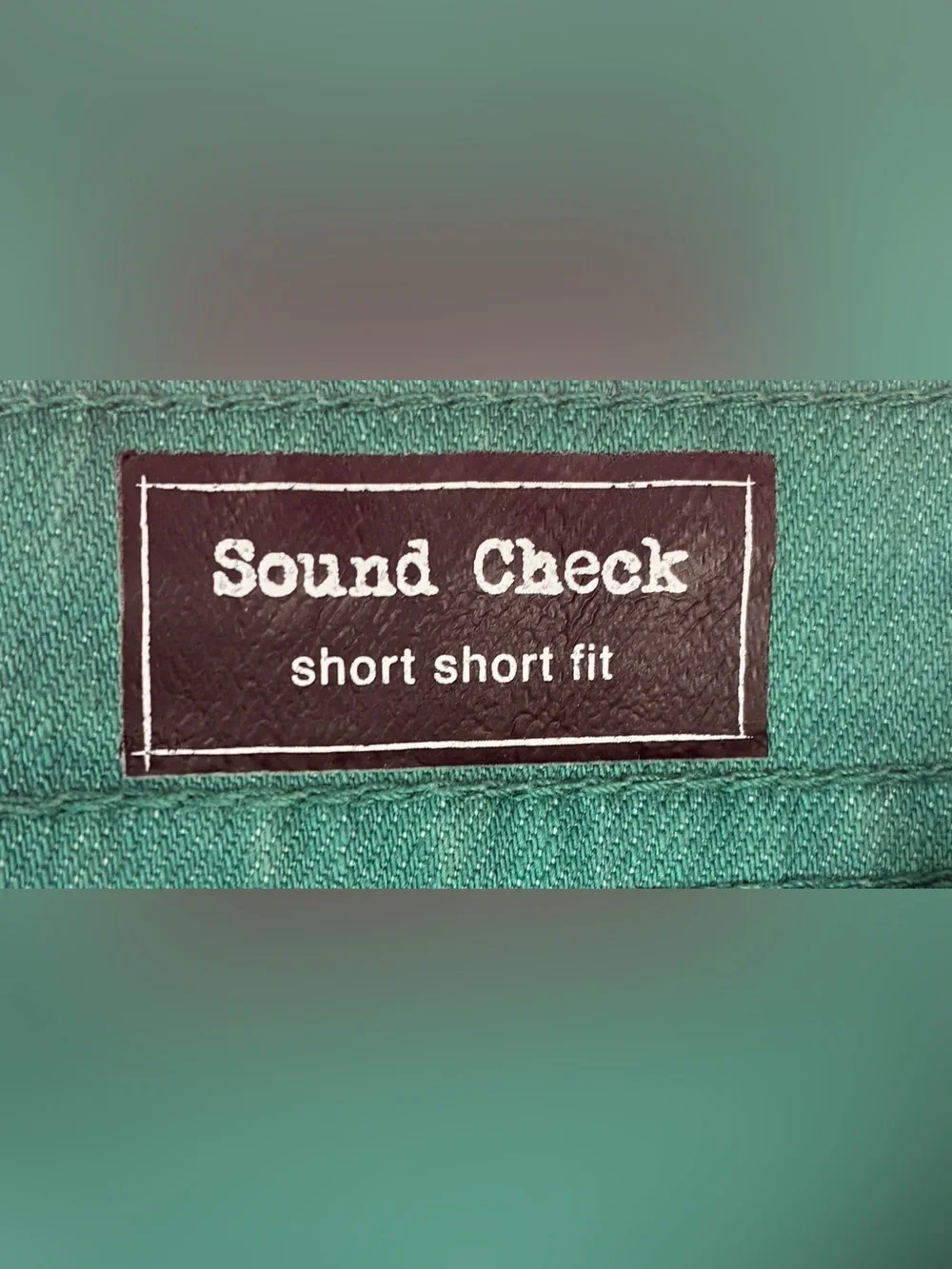 Volcom Squad Check Dip Dye Denim Shorts Women’s Size 9 29 Ombre Festival Skater - Picture 7 of 7